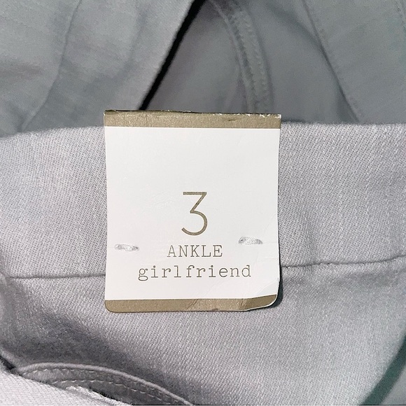 Chico's Ankle Denim Girlfriend Jean Moonlight Gray - Picture 9 of 13